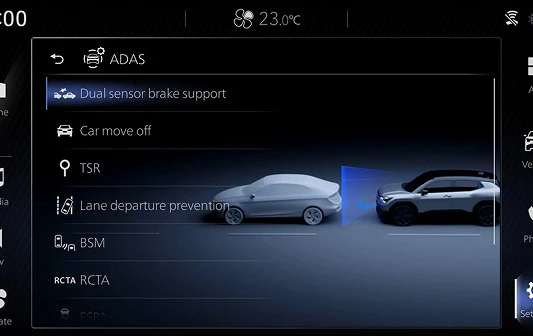 Dual Sensor Brake Support