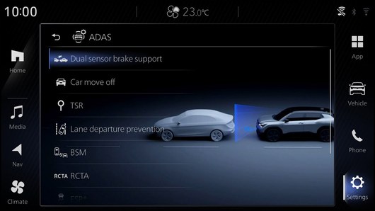 Dual Sensor Brake Support