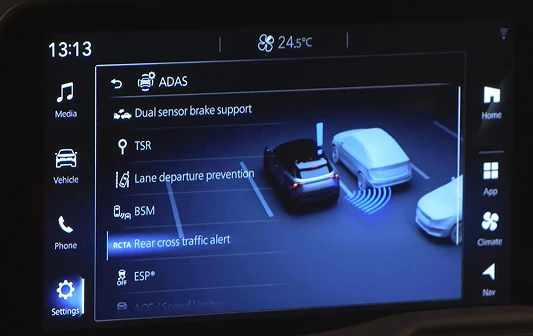 Rear Cross Traffic Alert
